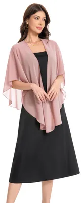 Obrázek produktu pro Šály a šály-zábaly Hotshawl, vhodné pro večerní róby, vyrobené z průsvitného šifonu