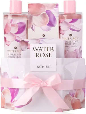 Produktbild von Geschenkset Pflegeset Badeset Damen Wellness Water Rose Geschenkidee