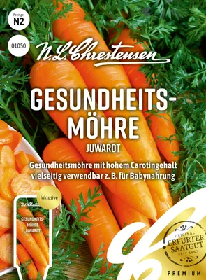 Artikelbild 1 von 'Gesundheits - Möhren Juwarot' aus der Kategorie Möhrensamen