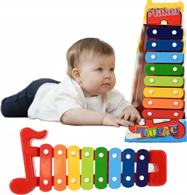 Zdjęcie produktu dla Cymbałki Dla Dzieci Dzwonki Instrument Muzyczny Zabawka Edukacyjna