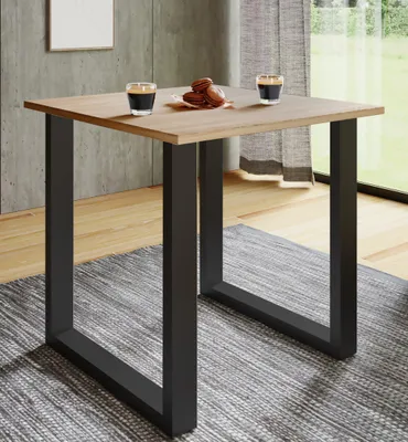 Produktbild von VCM Premium Holz Esstisch | H. 76 x B. 80 x T. 50 cm | Küchentisch Speisetisch Tisch Xona U