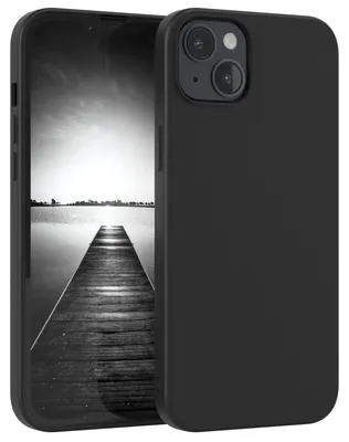 Produktbild von EAZY CASE - TPU Hülle für Apple iPhone 14 Plus, TPU Case stoßfeste Handyhülle, weiches Cover mit Kameraschutz, Silikonhülle in Schwarz