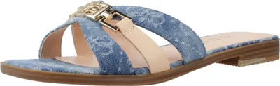 Produktbild von GUESS Sportbekleidung aus der Realla Guess Kollektion, Modell FLJRL3 DEN19, Farbe Blau