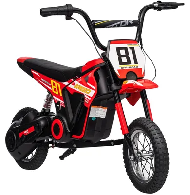 Obrázek produktu pro Elektrický motocykl, dvě kola, motor 250 W, červený
