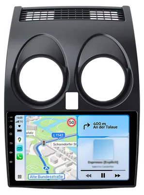 Zdjęcie produktu dla Radio 9 cali 6+128 GB Android Autoradio dla Nissan Qashqai J10 2006-2013 Wireless CarPlay Android Auto 4G WiFi GPS Navi 8 rdzeni RDS DSP DAB+ BT