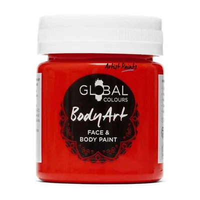 Productafbeelding van Global Liquid Colors, helderrood, 45 ml