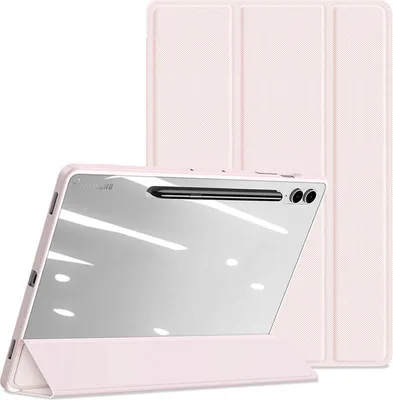 Produktbild von Hülle für Galaxy Tab S10 Plus/S9 Plus/S9 FE Plus, Dux Ducis Toby, Rosa