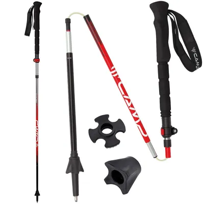 Produktbild von Camp Sonic Alu 2.0 Trekkingstöcke aus Aluminium, 115-135 cm Länge, Packmaß 36 cm