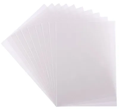 Transparentpapier DIN A4, 10 Blatt, 170 g/m², weiß