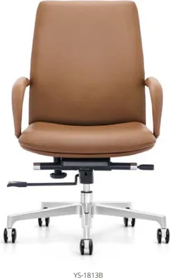 Immagine prodotto di Poltrona in Pelle finta nera con struttura in acciaio inossidabile, moderna ed elegante