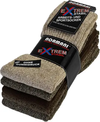 Produktbild von normani 10 Paar Extrem Stabile Arbeits & Sportsocken