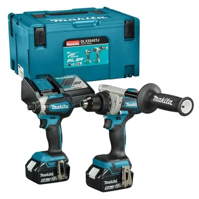Zdjęcie produktu dla MAKITA ZESTAW COMBO 18V DLX2544TJ (DDF492, DTD153) - wiertarko-wkrętarka i zakrętarka udarowa