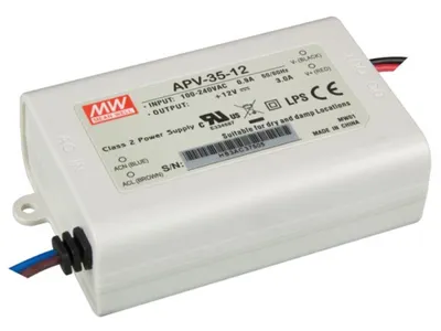 Obrázek produktu pro Spínaný napájecí zdroj – jeden výstup – 35 W – 12 V