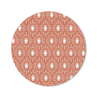Produktbild von MuchoWow® Mauspad Mousepad Mädchen - Boho - Design 40x40 cm - Mousepads - Maus Mat - Pad - Mausunterlage - Schreibtisch Accessoires