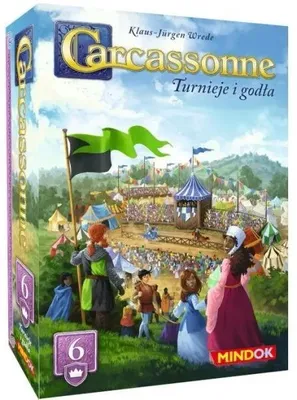 Obrázek produktu pro Carcassonne 3: Turnaje a erby, 6. vydání – Bard Centrum Gier
