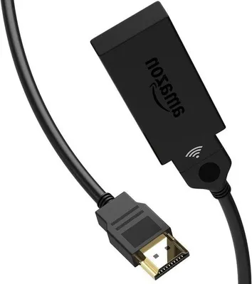 Produktbild von HDMI-TV-Adapter – Streaming-Stick, WLAN-Dongle – Filme schauen – Drahtlose Übertragung – 12,7 cm – Schwarz