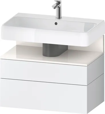 Produktbild von DURAVIT QA4394022180000 QAT WTU WH Ek. 790x470x590 Wß Mt. H3H