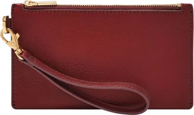 Produktbild von FOSSIL Handgelenktasche Utensilientasche Gift Wristlet Scarlet dunkelrot