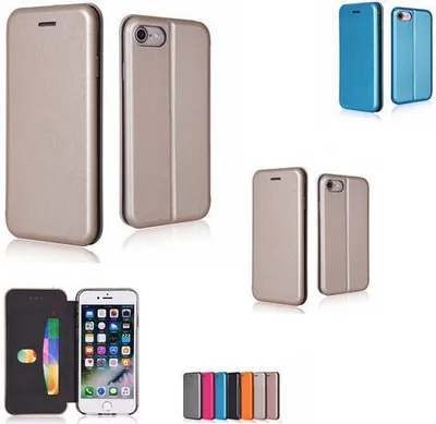 Produktbild von starfix Flip Case für Samsung Galaxy A9 (2018) mit Kartenfach gold