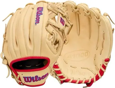 Produktbild von Wilson WBW1039591175 A1000 Baseball-Innenfeldhandschuh von 1975, 11,75 Zoll | Für die linke Hand