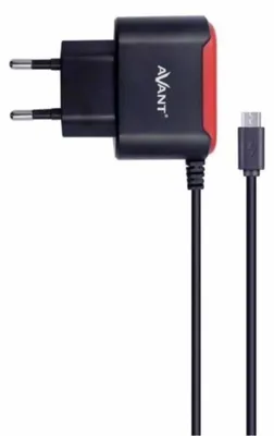 Produktbild von Avant Connect Av1082n Micro Usb Usb-wandladegerät Silber  Silber One Size