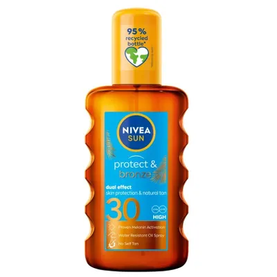 Produktbild von Nivea Sun Schutz & Bräune SPF30 Spray - 200ml