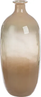 Produktbild von Gilde Vase, Flasche, "Novelle", Glas, braun, VE 2, H. 38 cm, D. 16 cm
