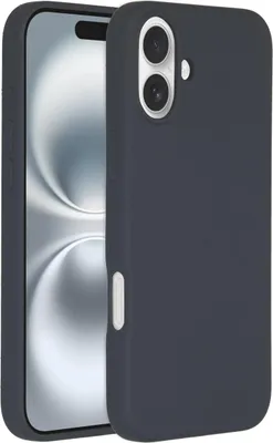 Productafbeelding van Accezz Liquid Silicone Backcover met MagSafe voor de Apple iPhone 16 Plus - Donkerblauw