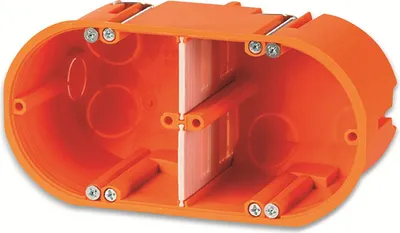 Zdjęcie produktu dla Puszka wnękowa F-TRONIC, Ø 68 mm, D 60 mm, 2-krotna, pełna