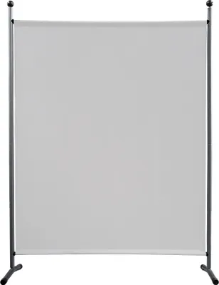 Produktbild von Paravent Outdoor Wetterfest 150 x 190 cm Weiß | Raumteiler Stellwand Innen | Garten & Balkon Sichtschutz Blickdicht