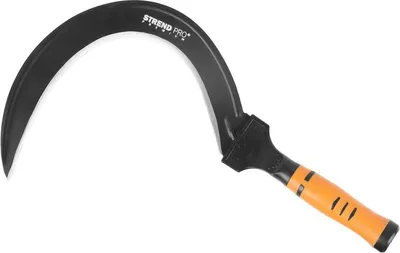 Produktbild von Handsichel Strend Pro Premium, für Rasen, 180 mm, mit Nylongriff