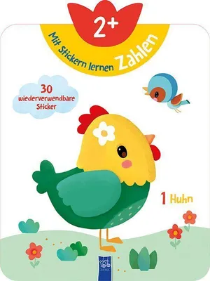 Produktbild von Mit Stickern lernen 2+ (Zahlen)