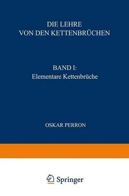 Produktbild von Die Lehre von den Kettenbrüchen