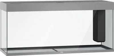 Produktbild von JUWEL Aquarium Rio 240 inkl. LED-Beleuchtung, Pumpe, Filter und Heizer, grau