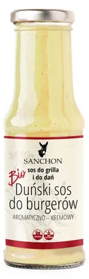 SOS DUŃSKI DO BURGERÓW BEZGLUTENOWY BIO 210 ml - SANCHON