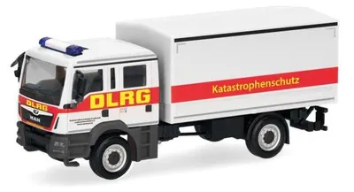 Produktbild von Herpa 098441 - 1/87 MAN TGM MzKW (Mehrzweckkraftwagen) "DLRG/Katastrophenschutz"