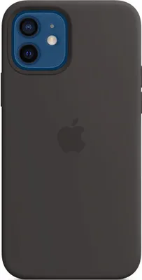 Obrázok produktu pre Apple Silikon Case für iPhone 12 12 Pro Schwarz iPhone 12 12 Pro