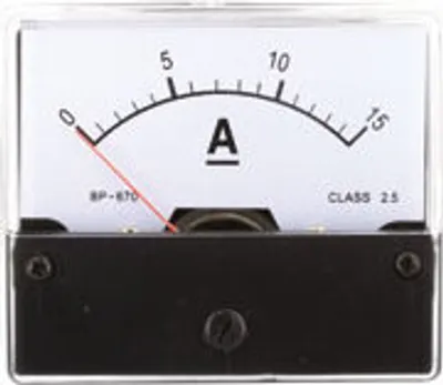 Produktbild von Drehspul-Einbauinstrument, 0...15 A-
