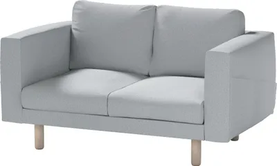 Produktbild von Dekoria Bezug für Norsborg 2-Sitzer Sofa, grau, Norsborg 2-Sitzer Sofabezug