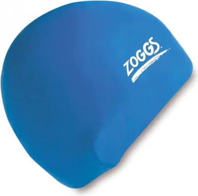 Obrázok produktu pre Zoggs Junior Silikónová plavecká čiapka Plavecká čiapka / Plavecká čiapka Jedna veľkosť Modrá