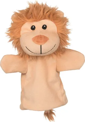 Produktbild von goki Handpuppen 3er Set Wilde Tiere