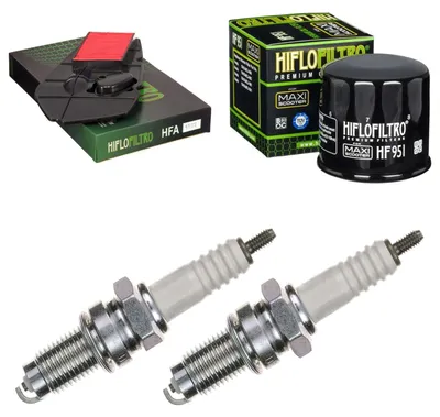Immagine prodotto di Kit di manutenzione per Honda NSS 250 A Forza ABS 2008-2011: filtri e candele di accensione di pamoto - Nuovo