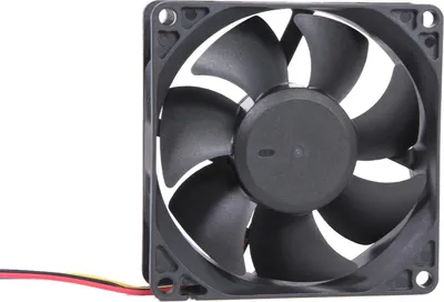 Produktbild von Alphacool 24829, Ventilator, 8 cm, 1000 RPM, 6000 RPM, 130,83 m³/h, Schwarz