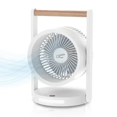 Obrázek produktu pro Bezdrátový stolní ventilátor s nočním světlem WB17 6,4" USB-C 3600 mAh