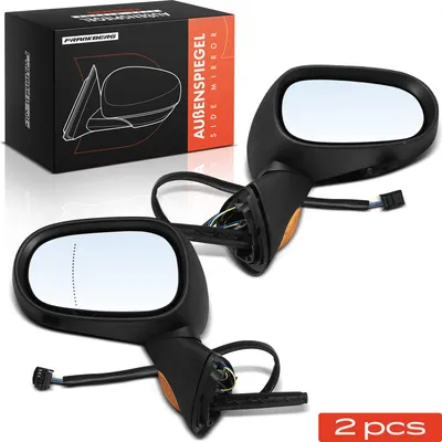 Image de Frankberg 2x Rétroviseur Extérieur Gauche Droite pour Renault Modus/Grand Modus
