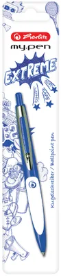 Image de Herlitz Kugelschreiber my.pen blau/weiß