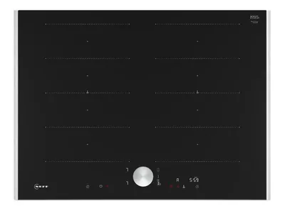 Zdjęcie produktu dla Neff T67TTX4L0 + Z943SE0, Czarny, Wbudowany, 70 cm, Płyta indukcyjna strefowa, Szkło ceramiczne, 4 stref(y)