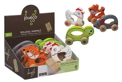 Obrázok produktu pre Joueco Rolling Animals 4 Rozmanité