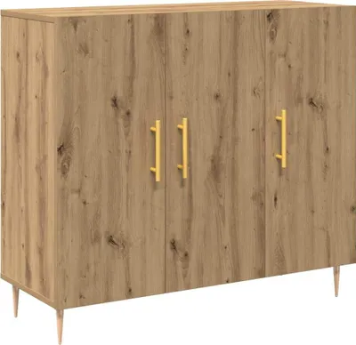 Obrázek produktu pro Servírovací skříň Artisanový dub 90 x 34 x 80 cm
