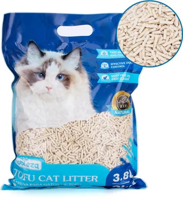 Immagine prodotto di Lettiera per gatti naturale, biodegradabile e senza polvere 2 kg 3,8 l